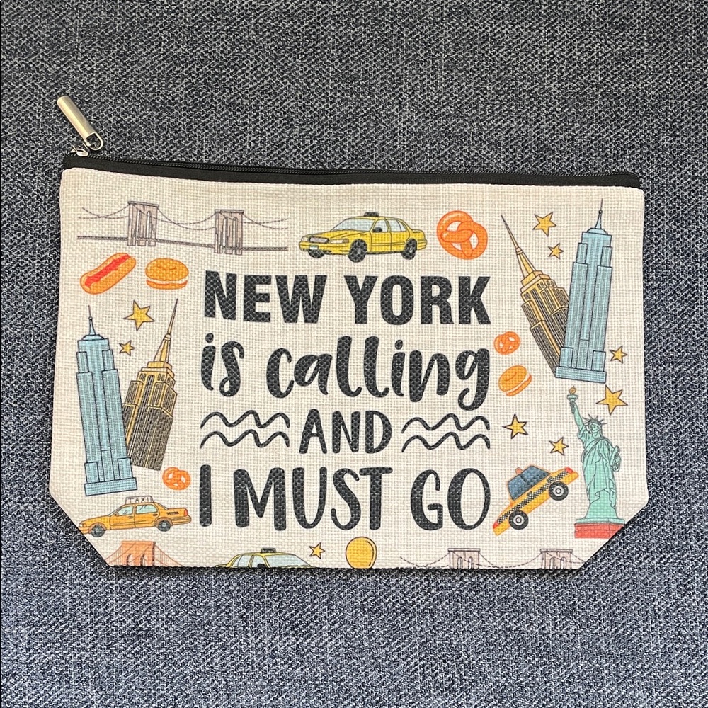 New York Themed Pouch